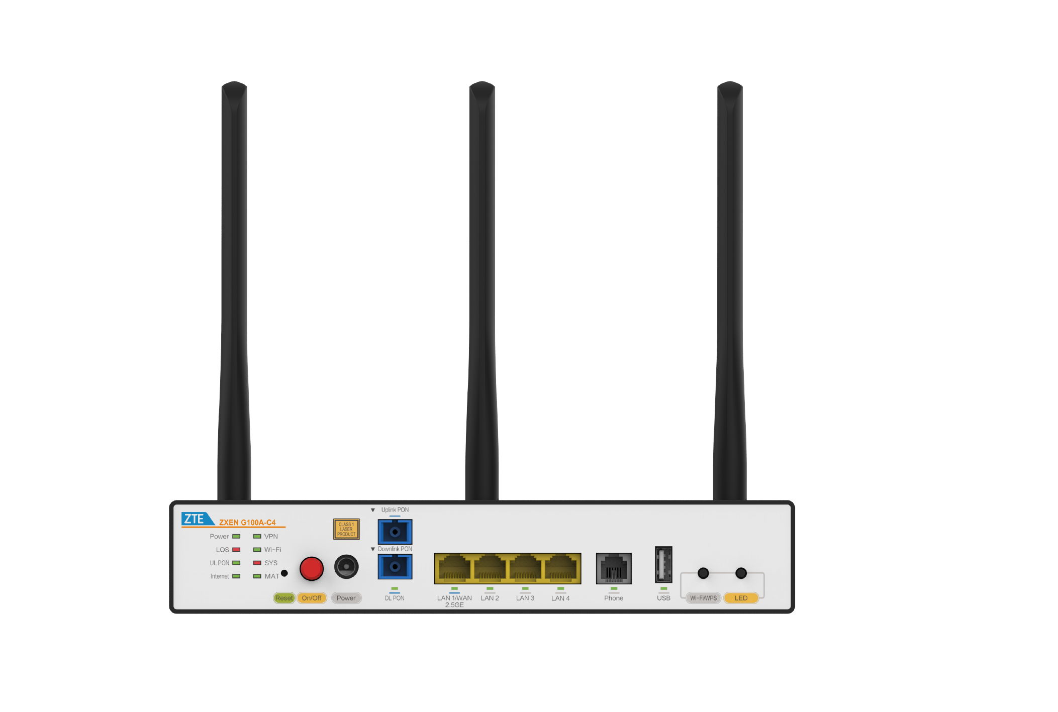 FTTR XGS-PON Main ONT — ZXEN G100A-C4 | ZTE